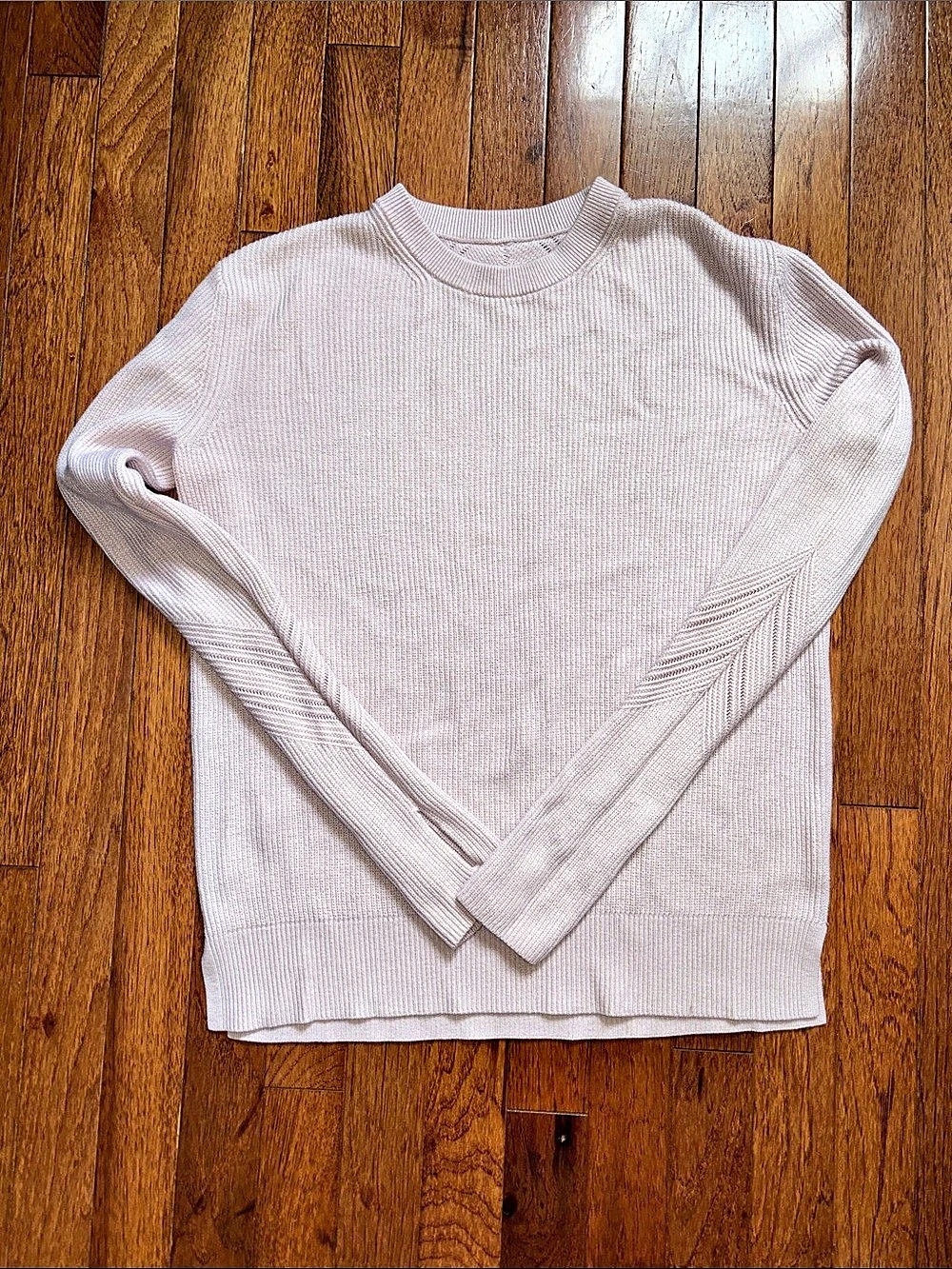 Lululemon Time To Restore Pullover Cashlu Yoga Sweater Pink